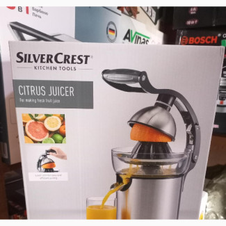 Silvercrest Citrus Juicer 120rpm, 130watts