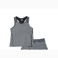 Avia Girls Active Racerback Tank Top and Skort, 2-Piece Set