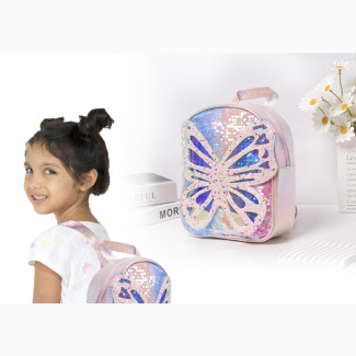 Girls Butterfly Backpack