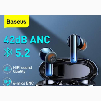Baseus True Wireless Earphones Strom 1 Black