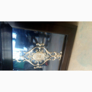 Casement Windows With Flowers Design