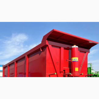 3 Axle Rear Dumper Trailer With Hydraulic Cylinder of 30m3