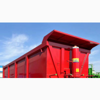 3 Axle Rear Dumper Trailer With Hydraulic Cylinder of 30m3