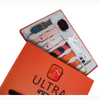 Ultra 8 Smartwatch With 7 in 1 High Quality Strap