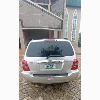 Toyota Highlander 4x4 2005 Silver