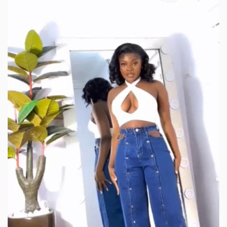 Boyfriend Jeans Trousers
