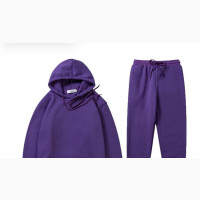Foreign Unisex Adult Hoodie and Joggers Set