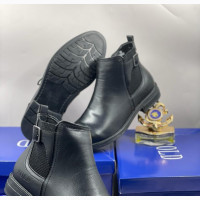 Bold Mens Ankle Boot Shoe - Stylish Leather Boots for Men
