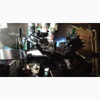 Four Station Screen Printing Machine - Used