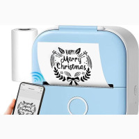 Mini Portable Sticker Bluetooth Printer