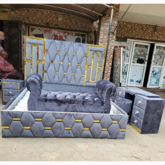 King Size Quality Standard Bedframe Complete Set