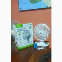 Mini Desk Rechargeable Fan - Brand New