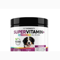 PetHonesty SuperVitamin+ Chews for Dogs - Supports Overall Health