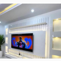 Fluted Panel and TV Console