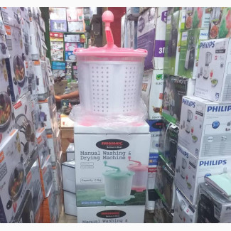 Brand New Non Electric Manual Washing Drying Machine - 4.5 lbs Capacity