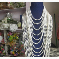 Pearl Beaded Costume - 15 Layers Jewelry Set for Women