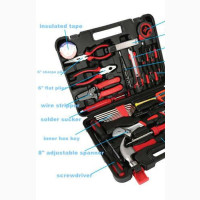 35 Pcs Electrical Household Repairing Tool Box - Brand New