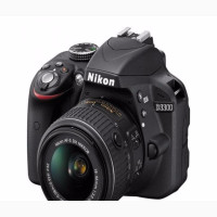 Nikon D3300 DSLR Camera With 18-55mm VR Lens - Black