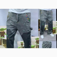 Denim Baggy Straight Stock Jeans