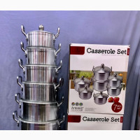 7pcs Casserole Pot Set (Aluminum)