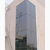 Aluminum and Glass Cutting Wall