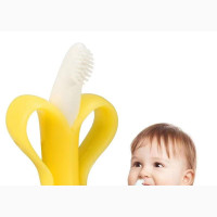 Baby Banana Teething Toy Brush