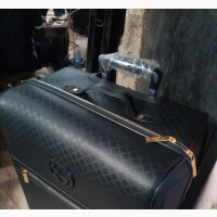 Big Imported Leather Gucci Traveling Luggage Box