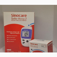 Sinocare Safe-Accu2 Blood Glucose Meter + 50 Test Strips