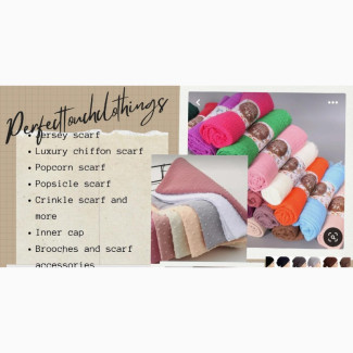 Scarf And Hijab Accessories