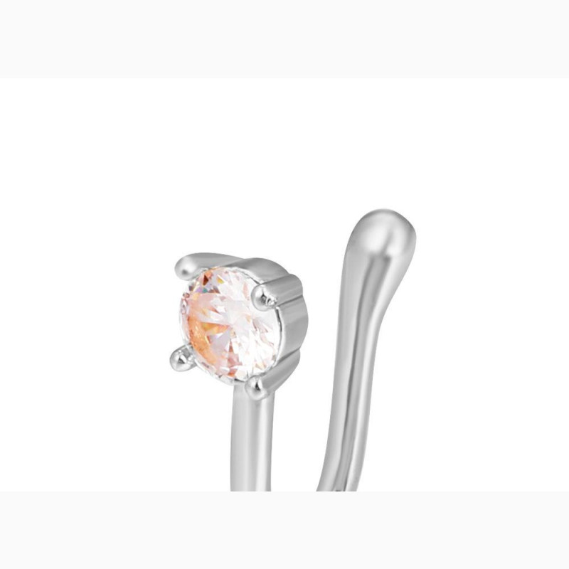 Фото 2/2. Classy Nose Rings - Non Tarnishing, Brand New, Diamond Main Stone