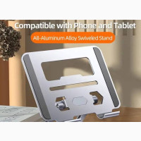 High Quality Aluminum Laptop Stand 360 Rotation