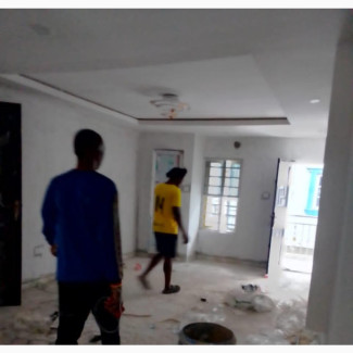 Furnished 2bdrm Block of Flats in Harmony Estate Aboru, Iyana Ipaja