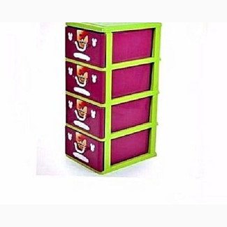 Kids/ Baby Storage Drawer/ Cabinet- 4 Layer