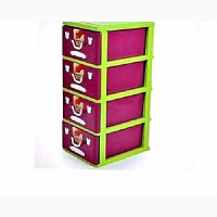 Kids/ Baby Storage Drawer/ Cabinet- 4 Layer