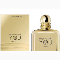 Emporio Armani Stronger With You Leather EDP 100ml for Men