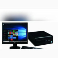 Hp-Intel Core Dual Core 4GB Ram -500gb HDD- 10 Pro 18.5