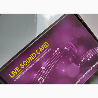 V8plus Live Sound Card