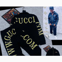 Gucci Cotton Sweatsuit Tracksuit Sweatpants - Wholesale