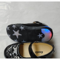 Girls Children Flat Led Light Casual Christmas Party Shoes