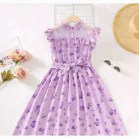 Classic Purple Girl Dress
