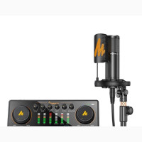 Maono E2 Caster Single Mic Bundle for Podcast/Livestreaming