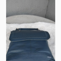 Leather Backpack With Front Flap - Brand New