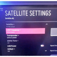 Inbuilt Satellite TV Installation ( No Monthly Sub )