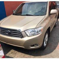 Toyota Highlander V6 2009 Gold