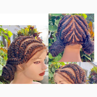Gorgeous Center Part Ghana Weaving Wig for Sale