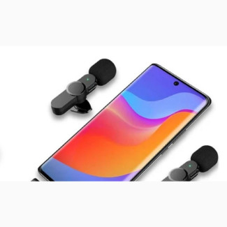 Wireless Microphone for iPhone, Type C Android Double