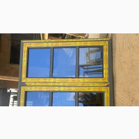 Casement Windows With Grey Color and Inner Net