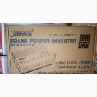 1000W Jongfa Solar Inverter - Brand New