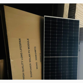 550w SUNPOWER Solar Panels