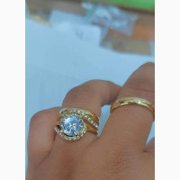 Beautiful Set of Couples Wedding Ring - Gold, Silver